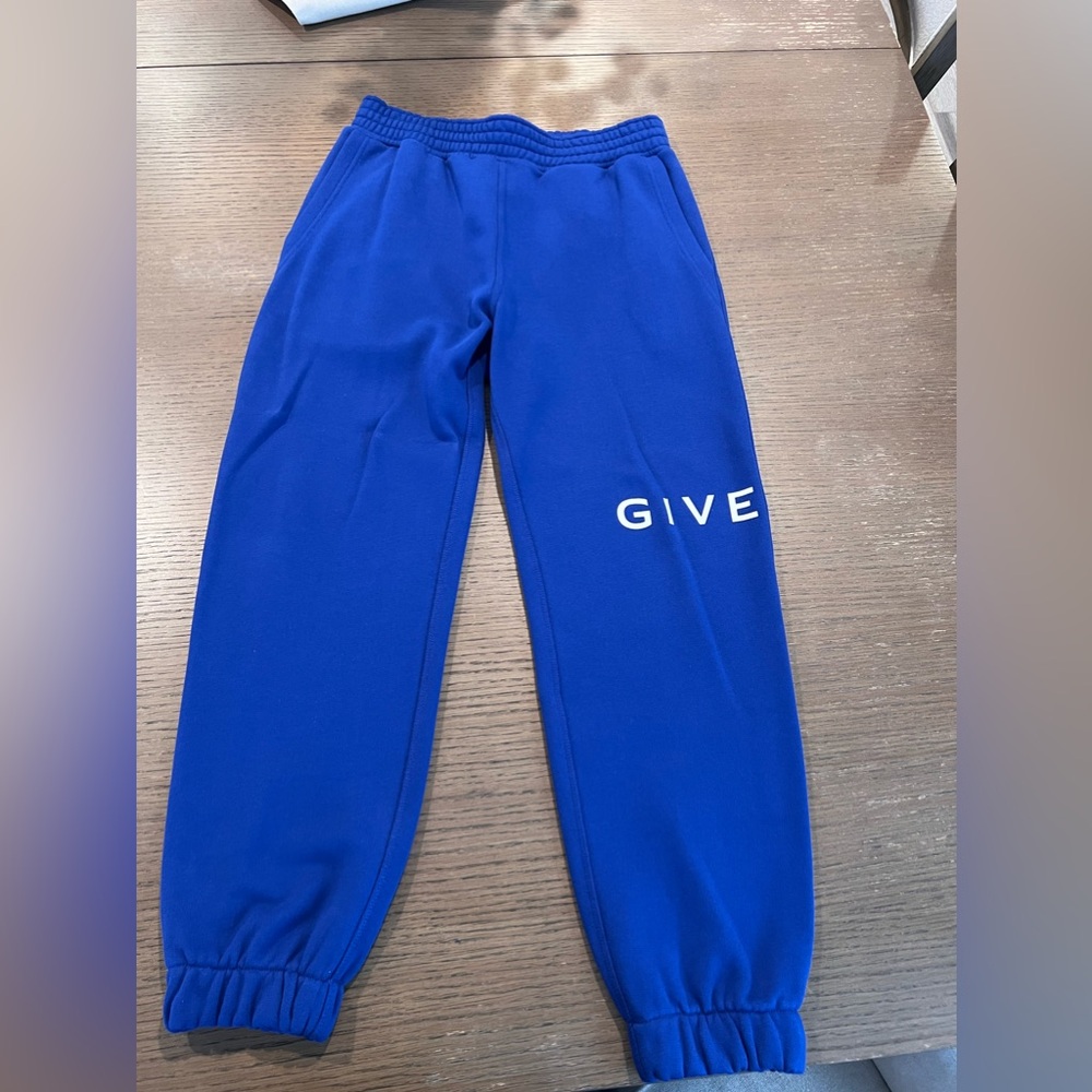 NWT Givenchy Ocean Blue Slim Fit Jogger